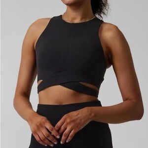 *NWT* ATHLETA Conscious Cut Out Crop
